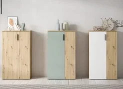 Zapatero 2 puertas batientes y 5 baldas SINTRA