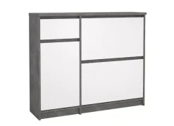 Zapatero 3 puertas y 1 cajón ALICIA