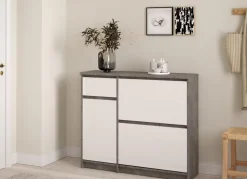 Zapatero 3 puertas y 1 cajón ALICIA