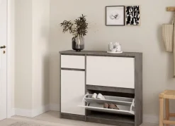 Zapatero 3 puertas y 1 cajón ALICIA